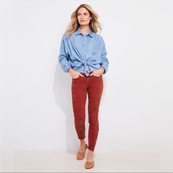 Vineyard Vines Jamie High-Rise Skinny Corduroy - Picture 12 of 16